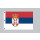 Riesen-Flagge: Serbien mit Wappen 150cm x 250cm