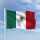 Premiumfahne Mexiko 90x60 cm Hohlsaum für durchmesser 4cm Stange