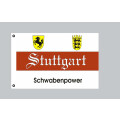 Flagge 90 x 150 : Stuttgart Schwabenpower