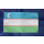 Tischflagge 15x25 Usbekistan