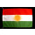 Tischflagge 15x25 Kurdistan