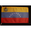 Tischflagge 15x25 : Venezuela mit Wappen