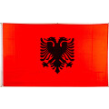 Flagge 60 x 90 cm Albanien