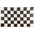 Flagge 60 x 90 cm Karo schwarz/wei&szlig; Zielflagge