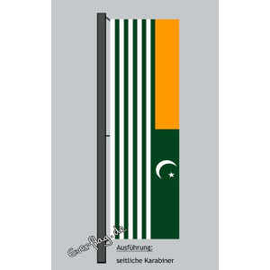 Hochformats Fahne Kaschmir
