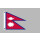 Flagge 90 x 150 : Nepal