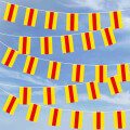 Party-Flaggenkette Baden ohne Wappen 6,20 m