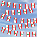 Party-Flaggenkette Libanon 6,20 m
