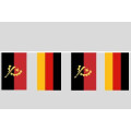 Party-Flaggenkette Deutschland - Angola 10,40 m