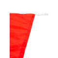 Wimpelkette aus Stoff, rot-weiß, 10 m