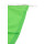 Wimpelkette aus Stoff, grün-weiß, 10 m