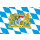 Flagge 90 x 150 : Bayern FREISTAAT Staatswappen