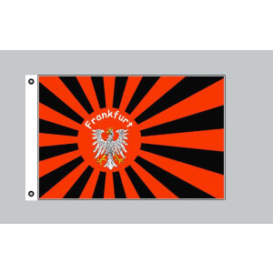 Flagge 90 x 150 : Frankfurt - Rising Sun