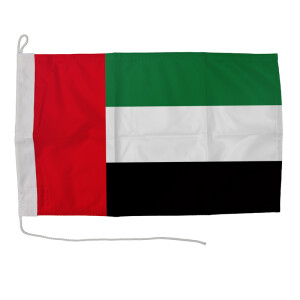 Motorrad-/Bootsflagge 25x40cm: Vereinigte Arabische Emirate
