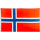 Flagge 60 x 90 cm Norwegen