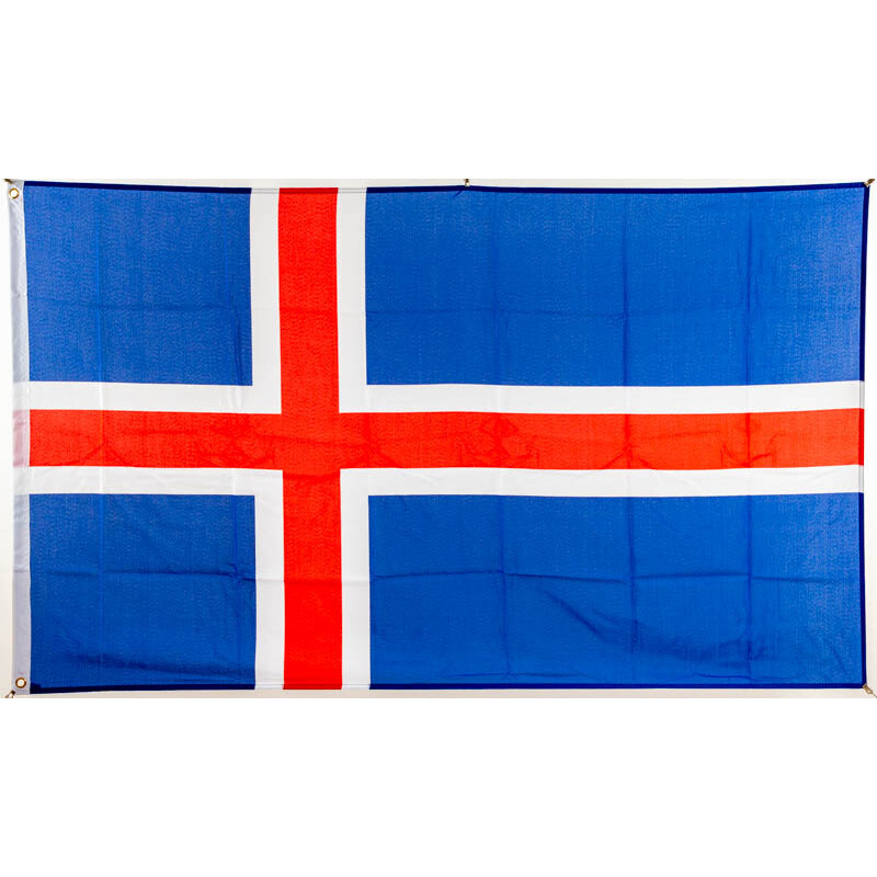 Flagge 60 x 90 cm Island, 7,77 €