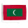Motorrad-/Bootsflagge 25x40cm: Malediven
