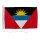 Motorrad-/Bootsflagge 25x40cm: Antigua & Barbuda