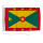 Motorrad-/Bootsflagge 25x40cm: Grenada