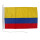 Motorrad-/Bootsflagge 25x40cm: Kolumbien