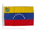 Motorrad-/Bootsflagge 25x40cm: Venezuela mit Wappen