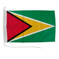 Motorrad-/Bootsflagge 25x40cm: Guyana