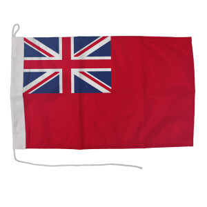 Motorrad-/Bootsflagge 25x40cm: Großbritannien Handelsflagge / GB Red Ensign
