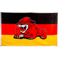 Flagge 90 x 150 : Deutschland (Bulldogge)
