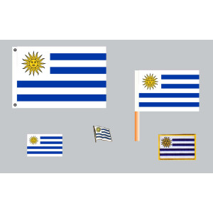 Fan-Set 5-tlg. - Uruguay