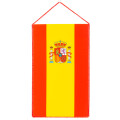 Tischbanner Spanien mit Wappen 25x15cm