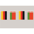 Party-Flaggenkette Deutschland - Weißrussland