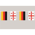 Party-Flaggenkette Deutschland - Georgien