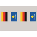 Party-Flaggenkette Deutschland - Kosovo