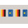 Party-Flaggenkette : Deutschland - Kosovo