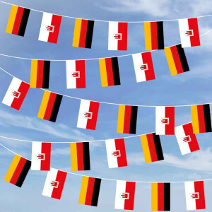 Party-Flaggenkette : Deutschland - Vorarlberg
