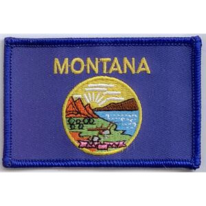 Patch zum Aufbügeln oder Aufnähen : Montana - Groß