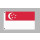 Flagge 90 x 150 : Singapur