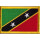 Patch zum Aufbügeln oder Aufnähen St. Kitts & Nevis - Groß