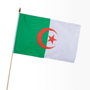 Stock-Flagge 30 x 45 : Algerien