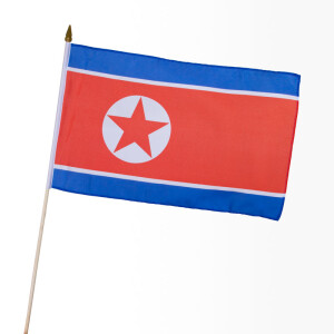 Stock-Flagge 30 x 45 : Nordkorea