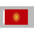Flagge 90 x 150 : Nordmazedonien Alt (1992-1995)