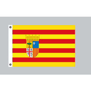 Flagge 90 x 150 : Aragonien (E)