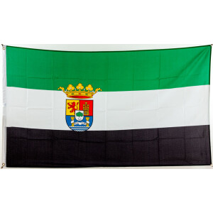 Flagge 90 x 150 : Extremadura (E)