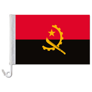 Auto-Fahne: Angola - Premiumqualität