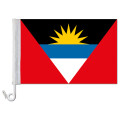 Auto-Fahne: Antigua & Barbuda - Premiumqualität