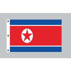Riesen-Flagge: Nordkorea 150cm x 250cm