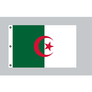 Riesen-Flagge: Algerien 150cm x 250cm