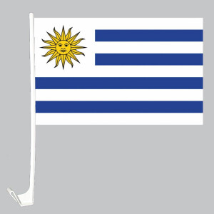 Auto-Fahne: Uruguay