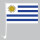 Auto-Fahne: Uruguay