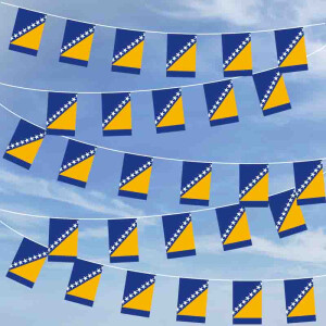 Party-Flaggenkette : Bosnien & Herzegowina